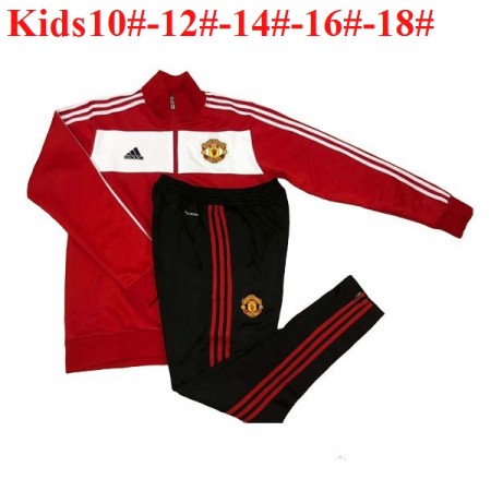 Manchster United 2020-21 Kind Trainingsjack Pak M002